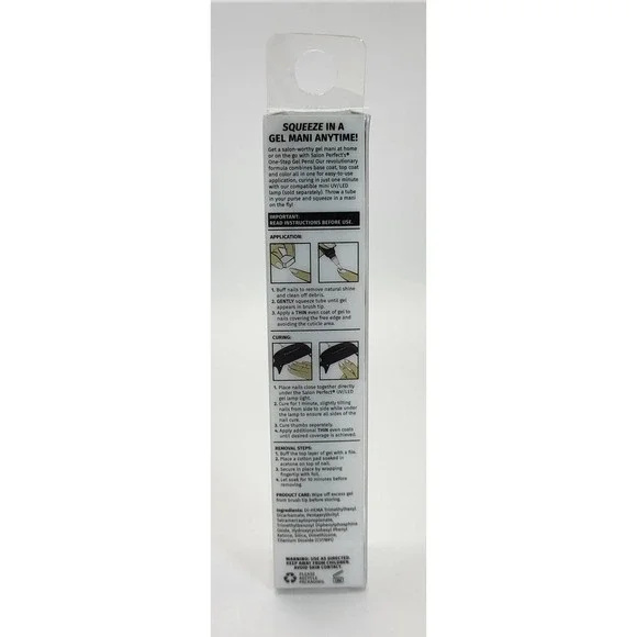 Salon Perfect Gel Pen Nail Polish Pillow Talk Spring Summer Prom Wedding New - Picture 4 of 4